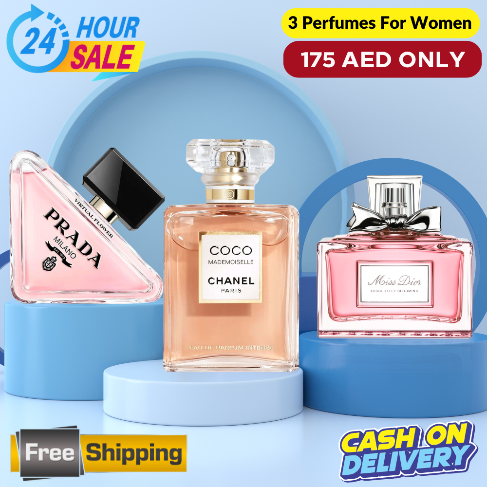 Coco Mademoiselle + Prada Paradoxe + Miss Dior