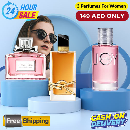 Miss Dior + YSL Libre + Dior JOY