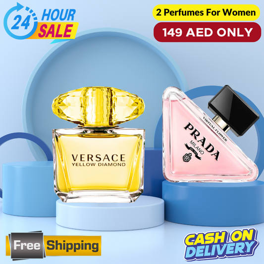 Prada Paradoxe + Versace Yellow Diamond