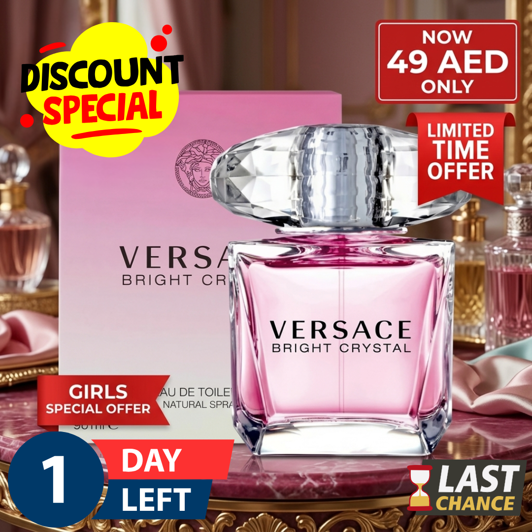 Versace Bright Crystal EDT 90ML For Women