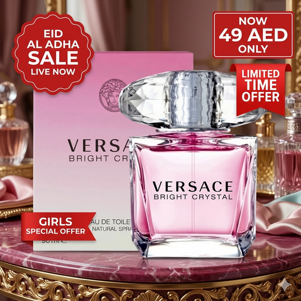 Versace Bright Crystal EDT 90ML For Women