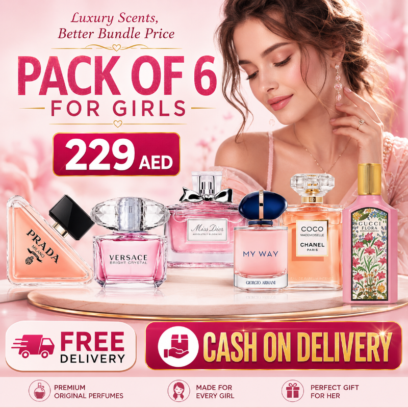PACK OF 6 - EXCLUSIVE BUNDLE PACK