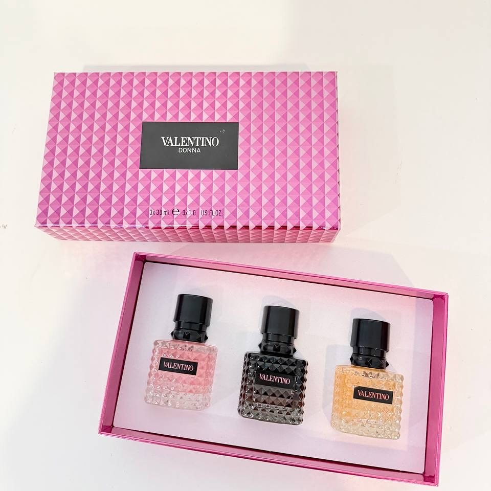 Valentino Donna Women’s Perfume Gift Set – 3 × 30ml