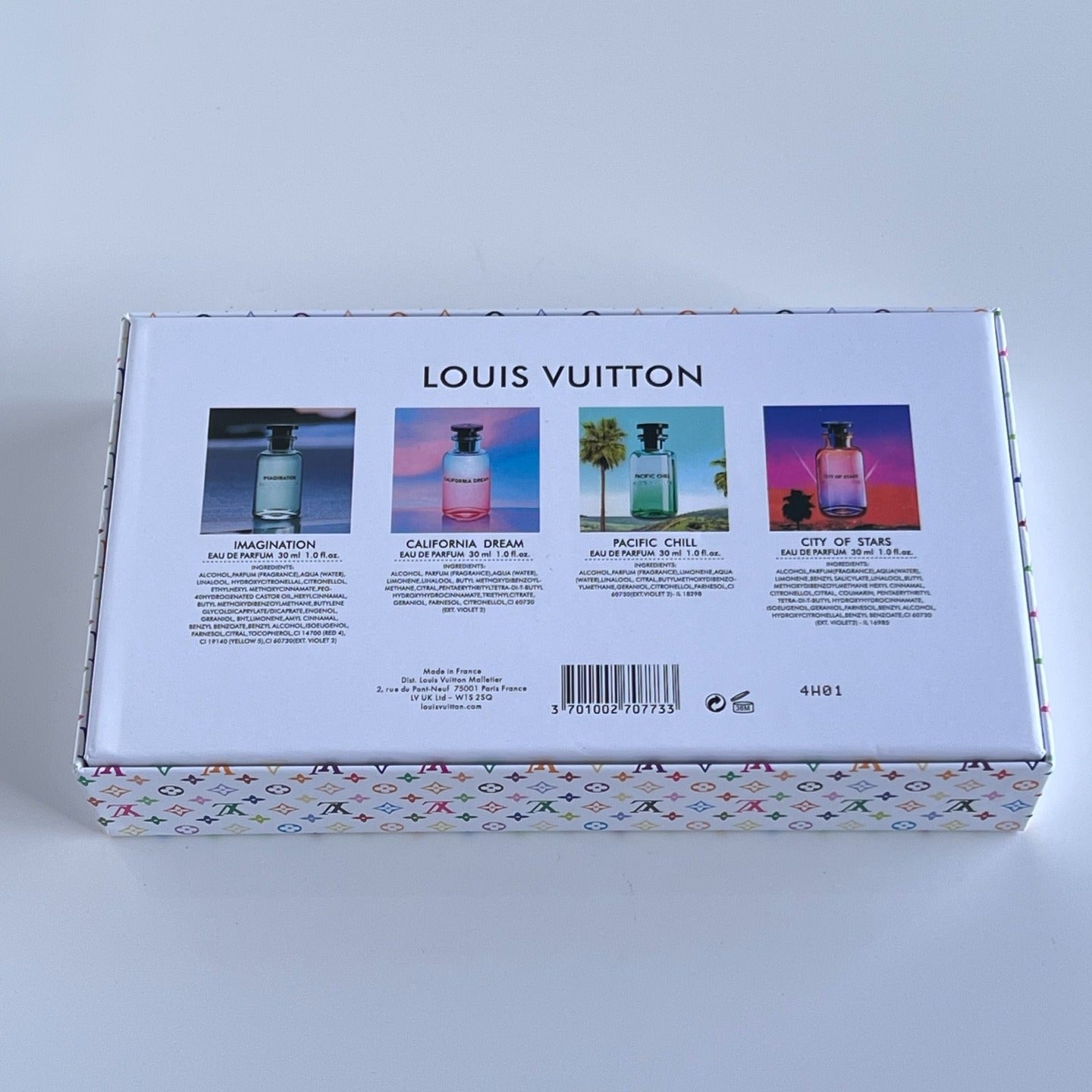 Louis Vuitton Couple Perfume Gift Set – 4 × 30ml Luxury Collection