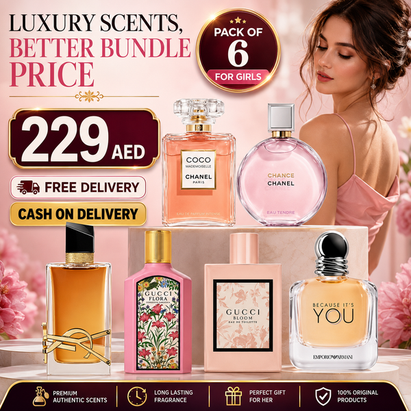 PACK OF 6 - ICONIC PERFUME BOX